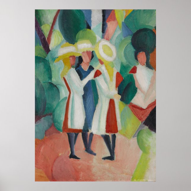 “Three Girls” Art poster (Front)