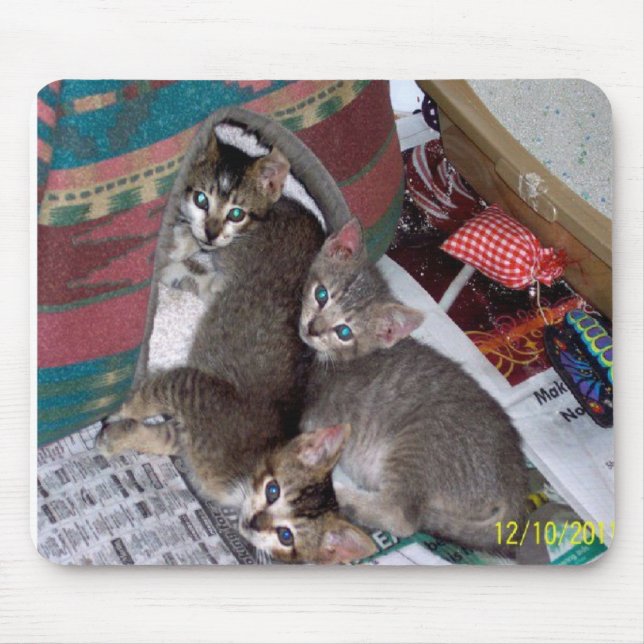 Three girls mouse pad (Front)