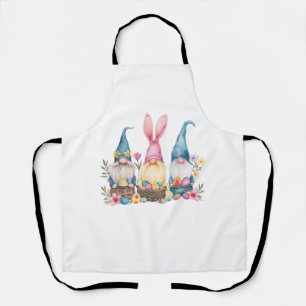 Three Gnome Easter Gnome Easter Egg T-Shirt Apron