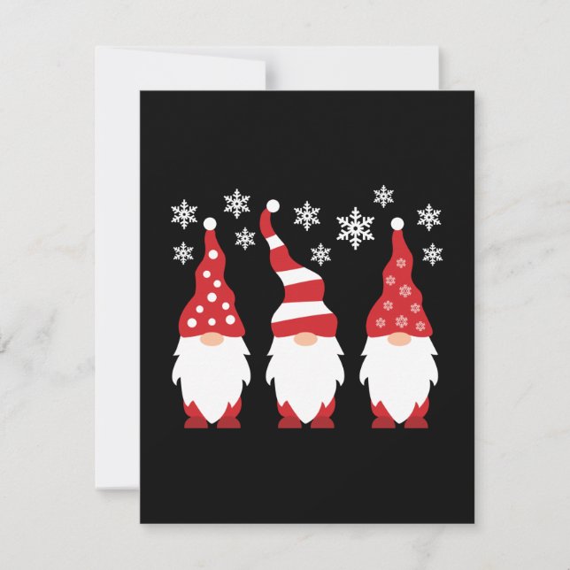 Three Gnomes For The Holidays (Front)