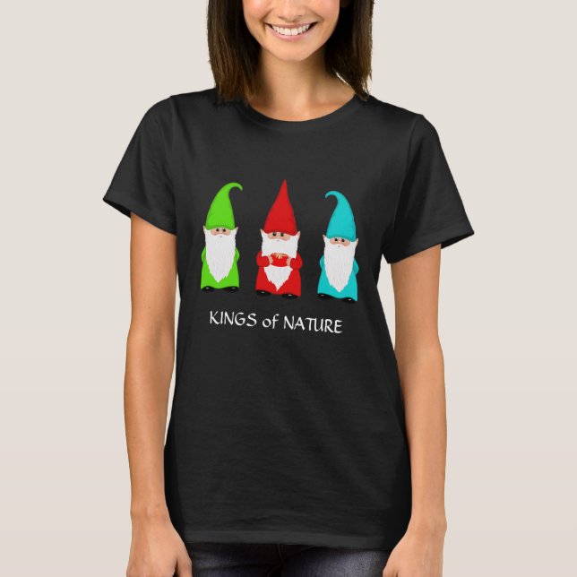 Three Gnomes Kings of Nture T-Shirt (Front)