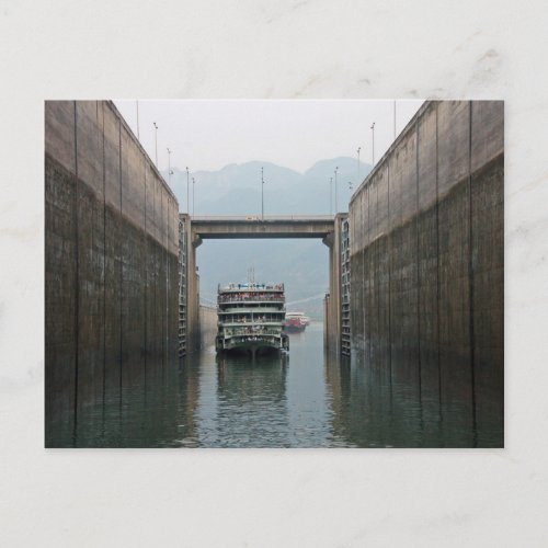Three Gorges Dam Postcard