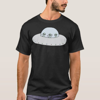 Three Grays In A Ufo T-Shirt