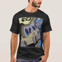 Three Guitars Jazz Rock Blues T-Shirt