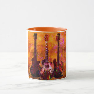 Three Guitars Mug