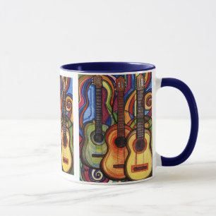 Three Guitars Mug