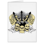 Three Guitars with Skulls (Front)