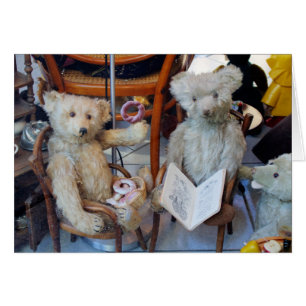 Three Happy Teddy Bears Cards