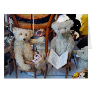 Three Happy Teddy Bears Cards