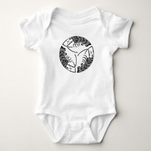 Three head-to tail spiny lobsters baby bodysuit