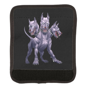 Three Headed Dog Cerberus Luggage Handle Wrap