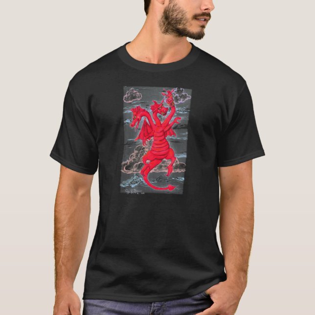 Three headed dragon T-Shirt (Front)
