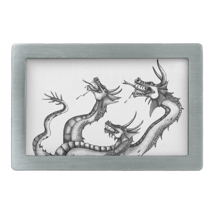 dragon designs belt buckles