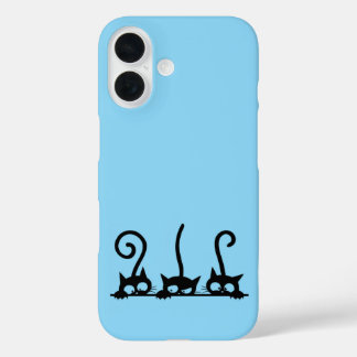 Three-Headed Trouble iPhone 16 Case