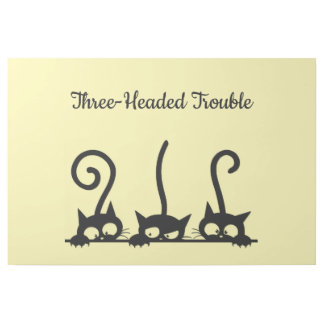 Three-Headed Trouble Gallery Wrap