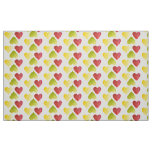 Three hearts fabric