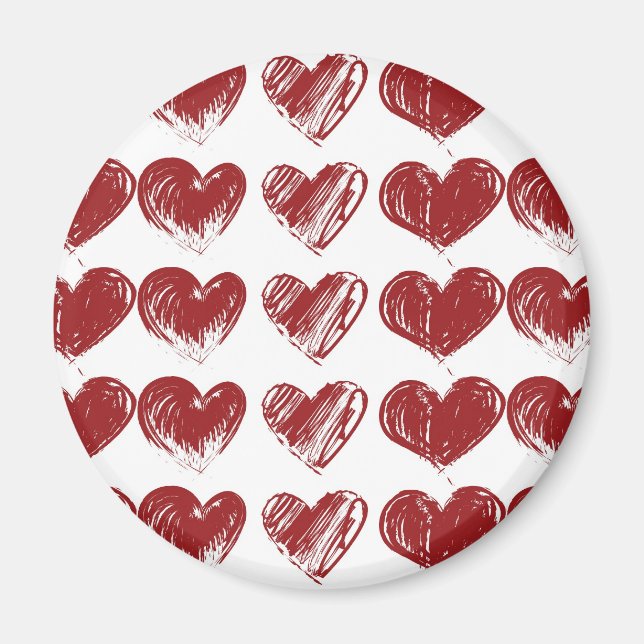 Three Hearts Magnet (Front)