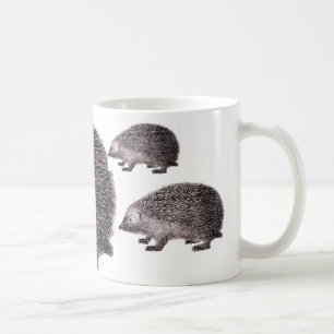 Three Hedgehogs Mug