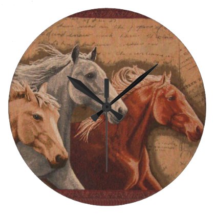 Three-Horse Clock