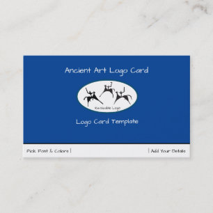 Three horsemen warrior hunters business card