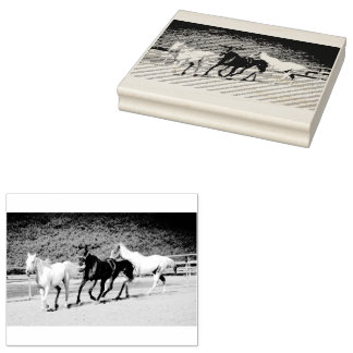 Three Horses Stamp