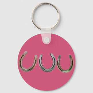 Three Horseshoes Keychain
