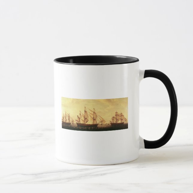 Three Hudson Bay ships in the Thames Mug (Right)
