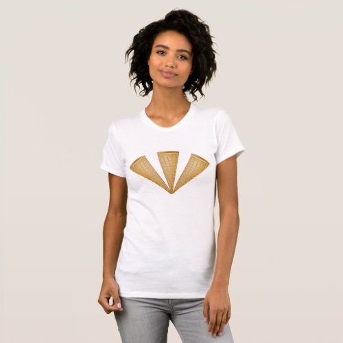 Three Ice Cream Cones T_Shirt