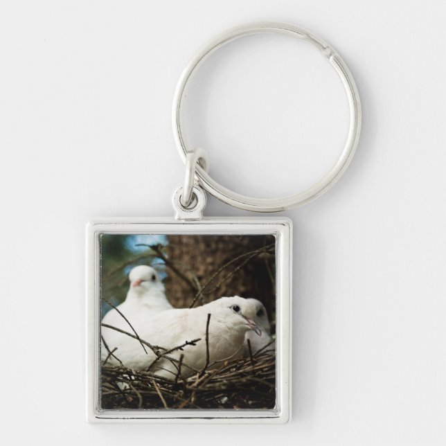 Three in a Tree Keychain (Front)