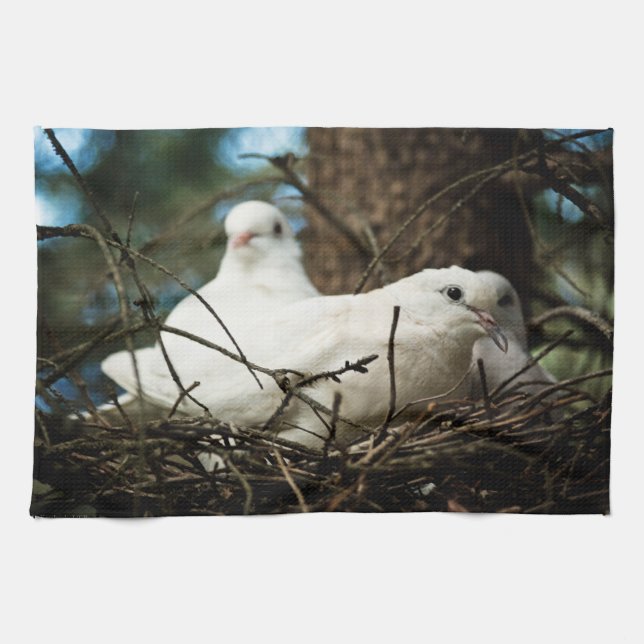 Three in a Tree Towel (Horizontal)