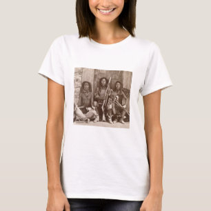 Three Indian Braves, photographed by the Royal Eng T-Shirt
