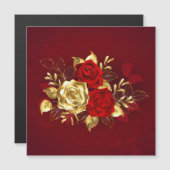 Three Jewelry Roses (Front/Back)