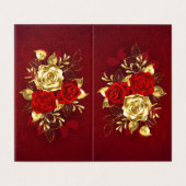 Three Jewelry Roses (Outside Unfolded)