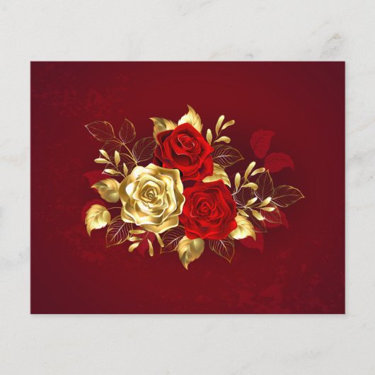 Three Jewelry Roses (Front)