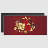 Three Jewelry Roses (Front/Back)