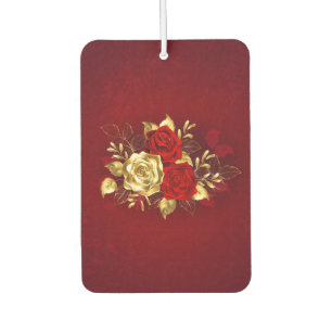 Three Jewelry Roses Air Freshener