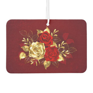 Three Jewelry Roses Air Freshener