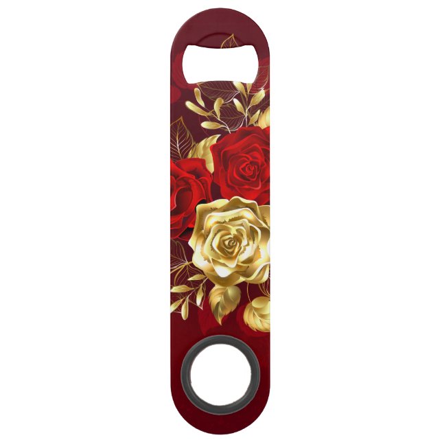 Three Jewelry Roses Bar Key (Front)