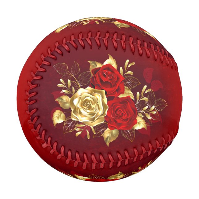Three Jewelry Roses Baseball (Front Left)