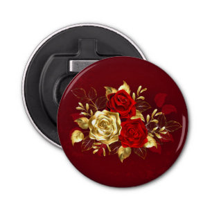 Three Jewelry Roses Bottle Opener