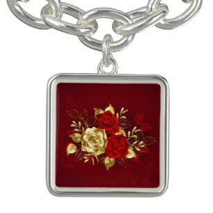 Three Jewelry Roses Bracelet