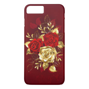 Three Jewelry Roses iPhone 8 Plus/7 Plus Case
