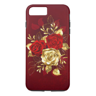 Three Jewelry Roses iPhone 8 Plus/7 Plus Case