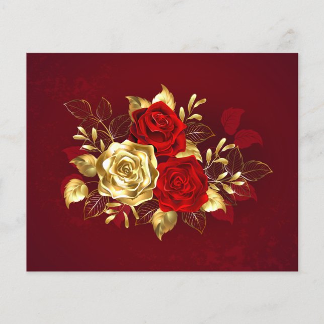 Three Jewelry Roses Flyer (Front)