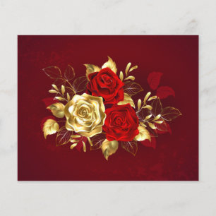 Three Jewelry Roses Flyer