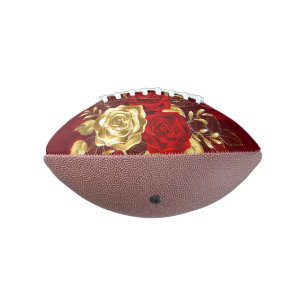 Three Jewelry Roses Football