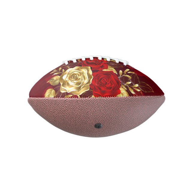 Three Jewelry Roses Football (Rotated 270)