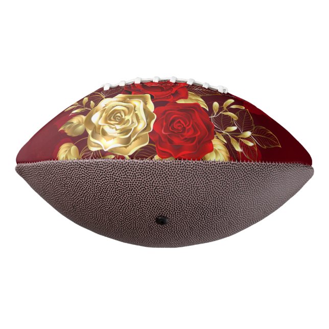 Three Jewelry Roses Football (Rotated 270)