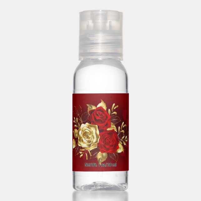 Three Jewelry Roses Hand Sanitizer (Front)