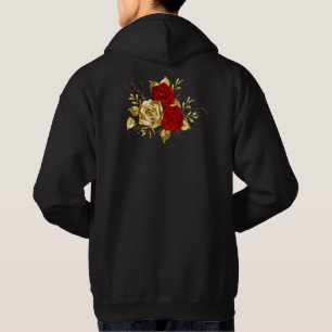 Three Jewelry Roses Hoodie